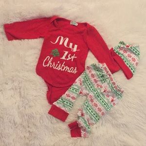 First Christmas outfit.